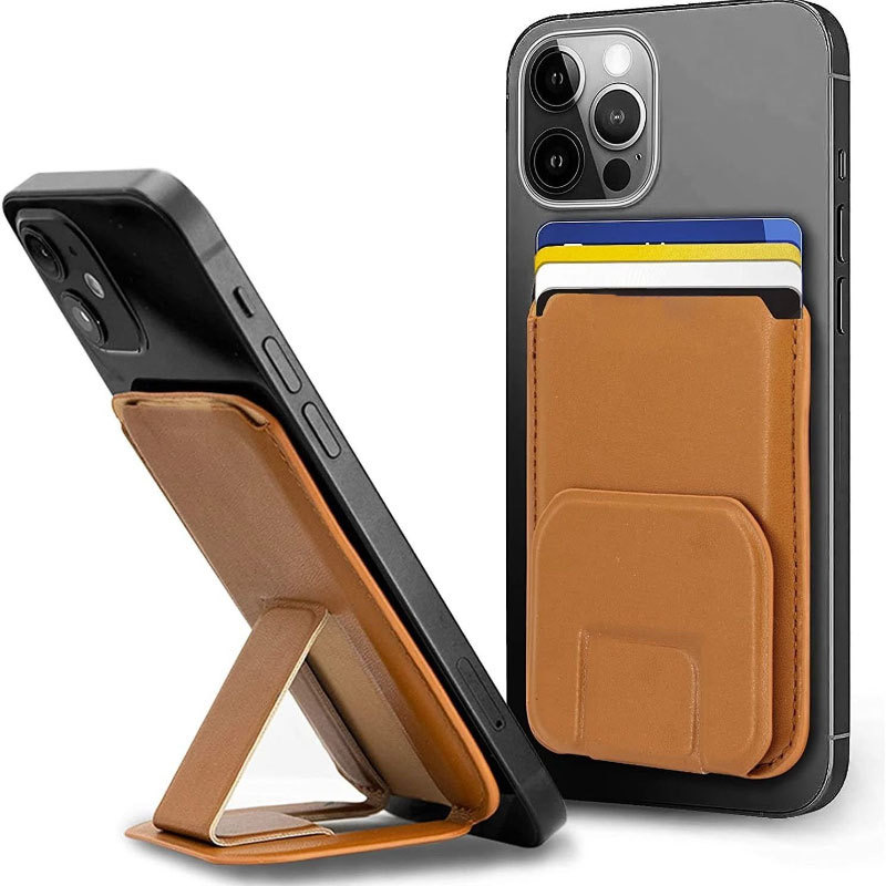 Base Bottom Pop Magsafe RFID Card Holder Phone Stand 9