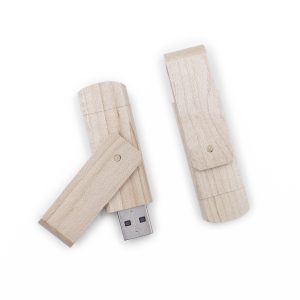 Eco Wooden Swivel Phone OTG USB 2