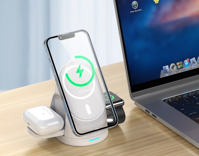 Tri Way Flip Out Wireless Charger 5
