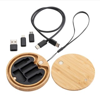 Wooden Swivel Cable Case 11
