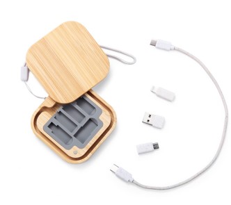 Wooden Swivel Cable Case 4