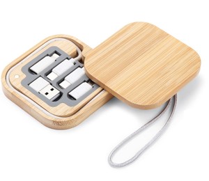 Wooden Swivel Cable Case 5