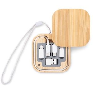 Wooden Swivel Cable Case 6