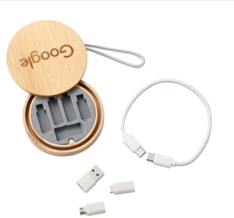 Wooden Swivel Cable Case 8