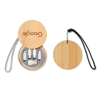 Wooden Swivel Cable Case 9