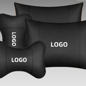 4 Piece Leather Cushion Set 1