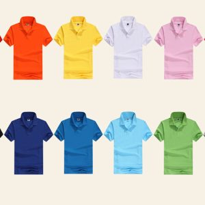Basic Collar Honeycomb Polo Shirt 1 scaled