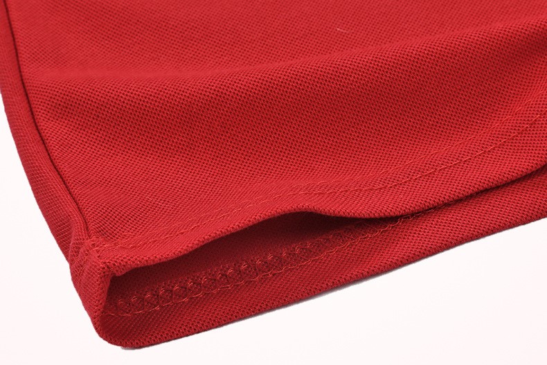 Basic Collar Honeycomb Polo Shirt 7