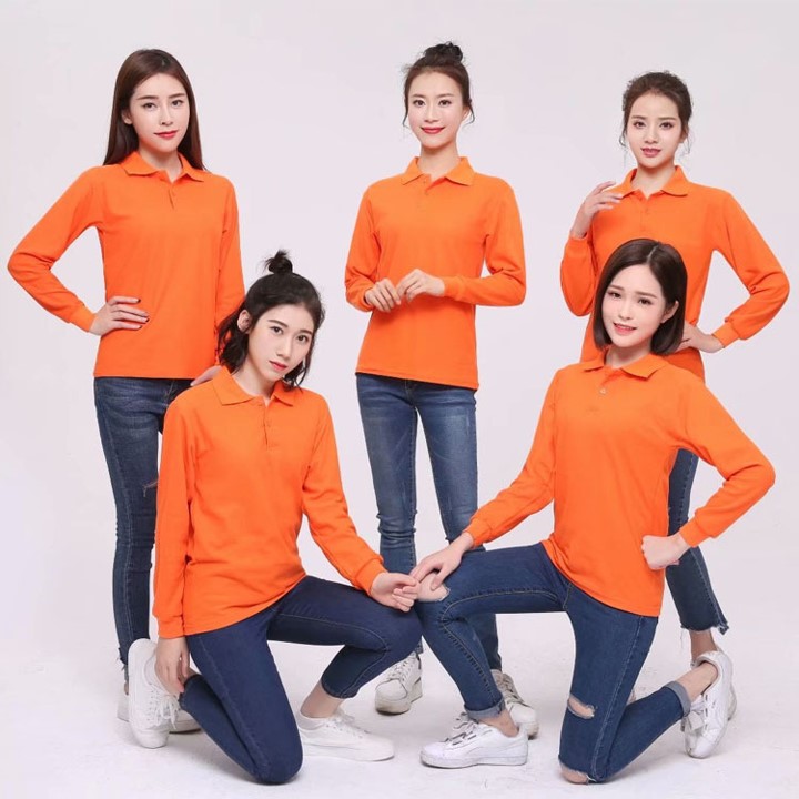 Cotton Collar Long Sleeve Shirt 3