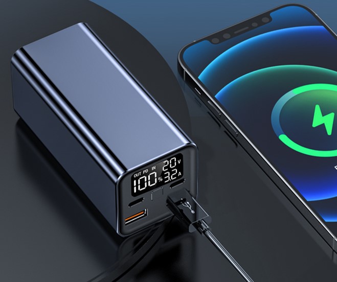 Mini Cylinder 65W 20K Mah Powerbank 8