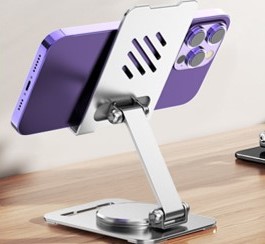 Rotational Aluminium Flexi Phone Holder 8