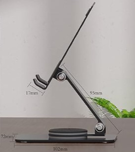 Rotational Aluminium Flexi Phone Holder 9