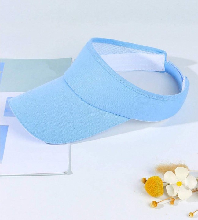 Velcro Strap Sun Visor Cap 3