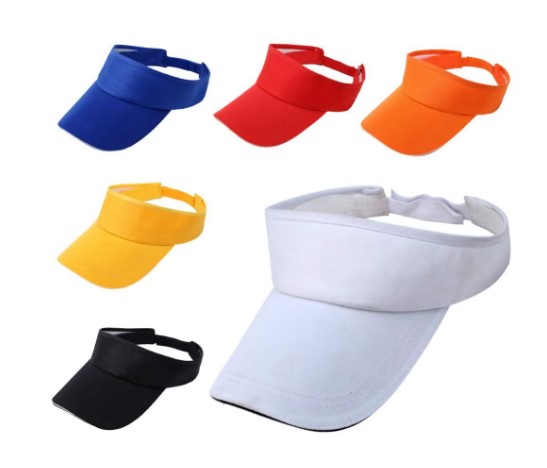 Velcro Strap Sun Visor Cap 5