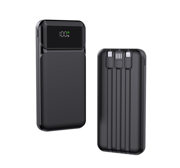 10000mah PW96 Light up In Built Powerbank 6