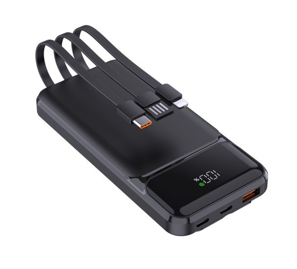 10000mah PW96 Light up In Built Powerbank 7