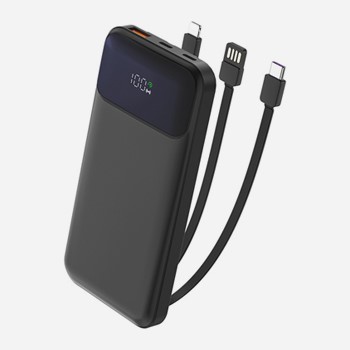 10000mah PW96 Light up In Built Powerbank 8