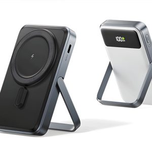 Flip Stand Aluminium 10000mah Wireless Powerbank 11