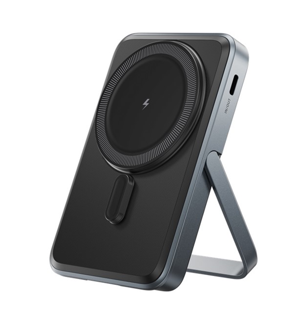 Flip Stand Aluminium 10000mah Wireless Powerbank 8