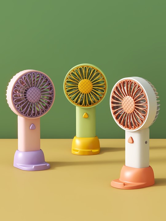Pastel Standee Hand Fan 5