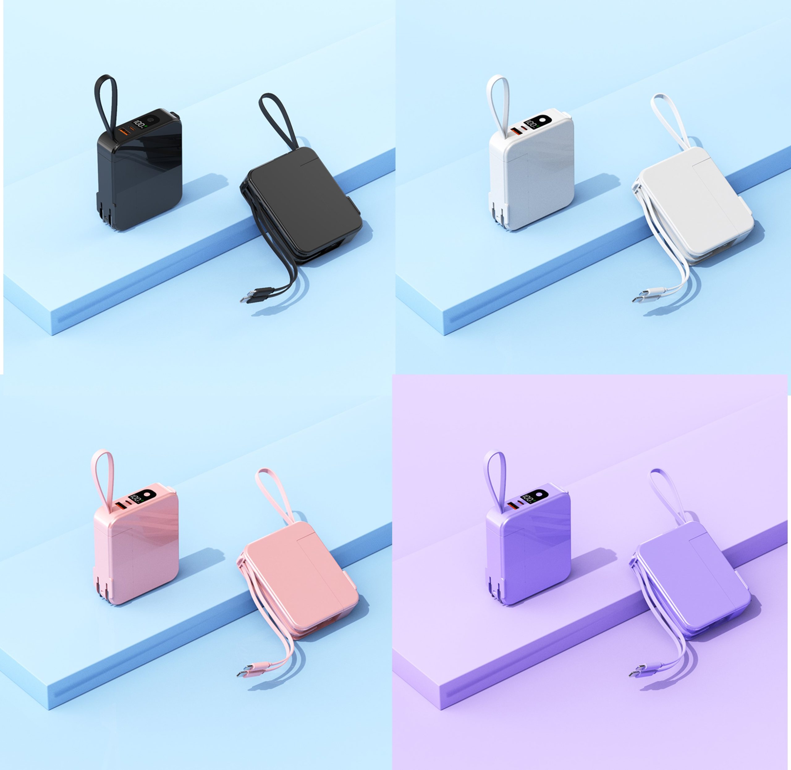 Pastel Wall Plug 10000mah In Built Cable Powerbank 10 scaled