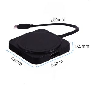 4 in 1 USB C Wireless Charger Hub 1