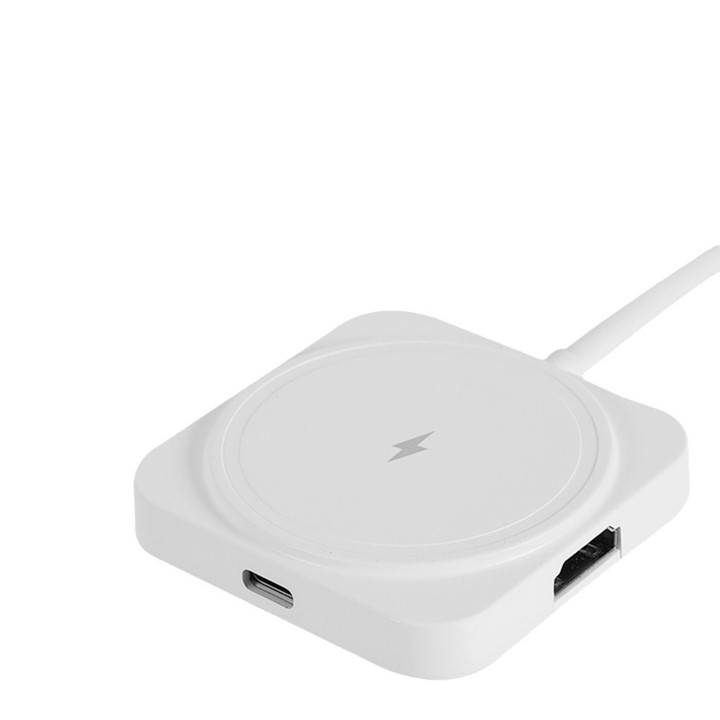 4 in 1 USB C Wireless Charger Hub 10