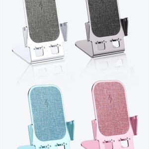 Aluminium Phone Wireless Charger Stand 4