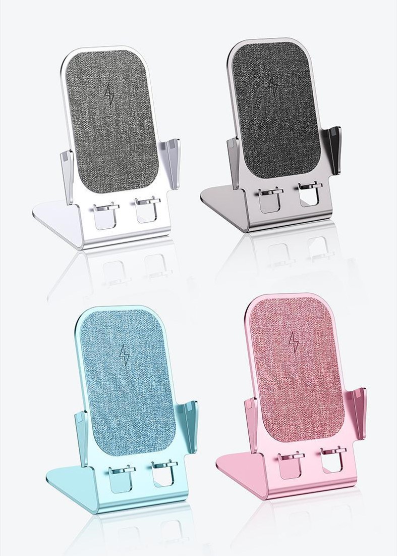 Aluminium Phone Wireless Charger Stand 4