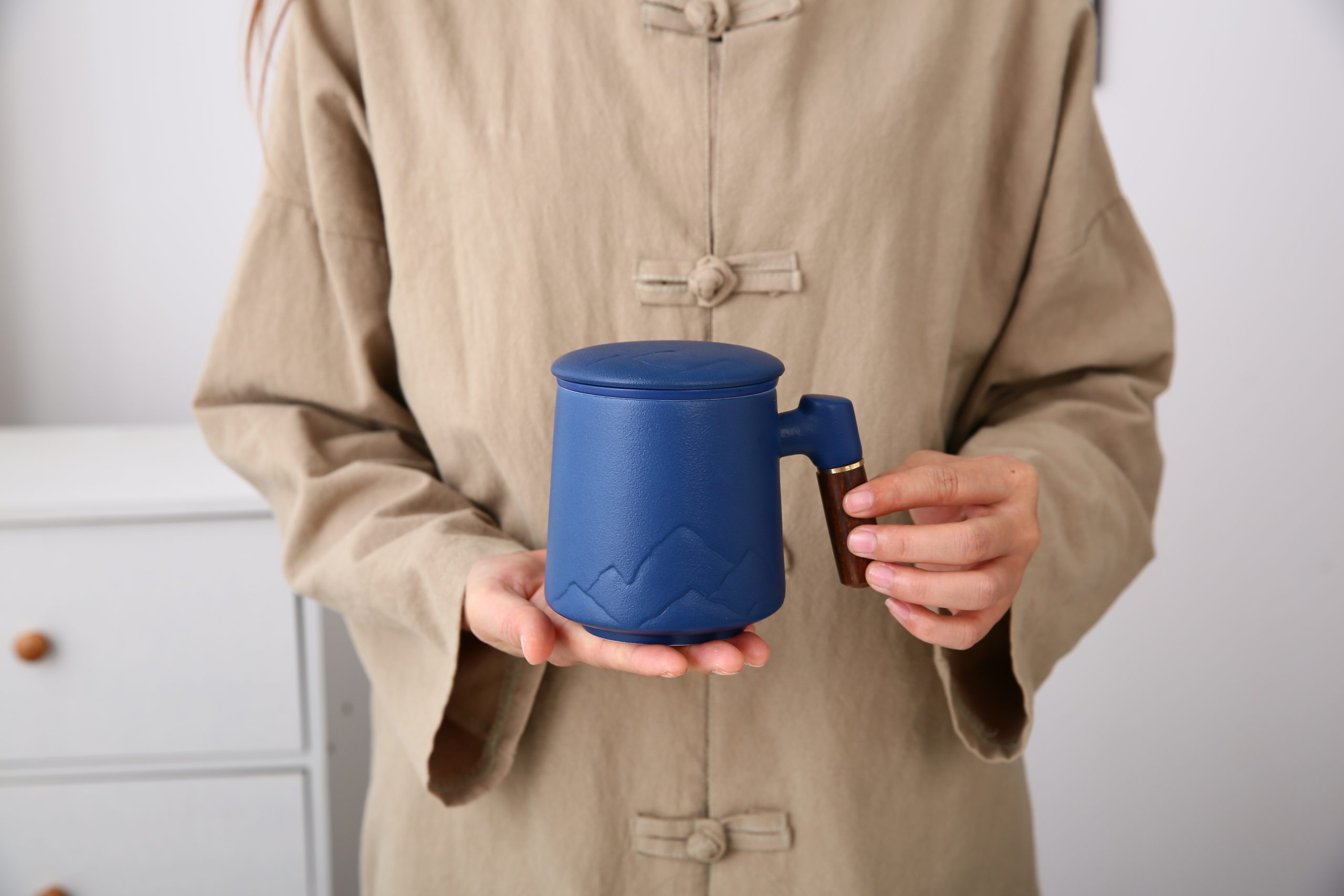 Ceramic Tea Flask Book Pen Gift Set 12 scaled