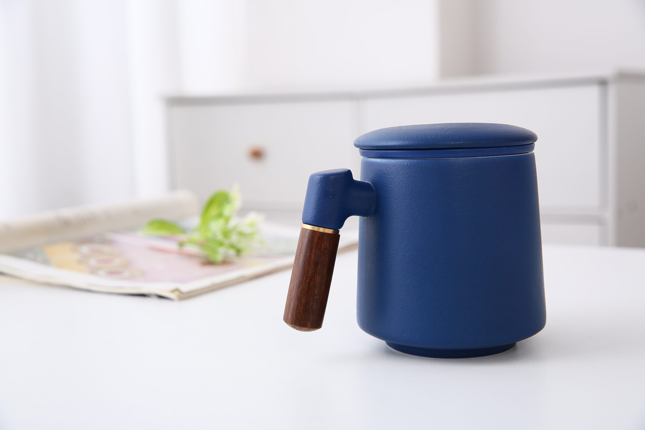 Ceramic Tea Flask Book Pen Gift Set 6 scaled