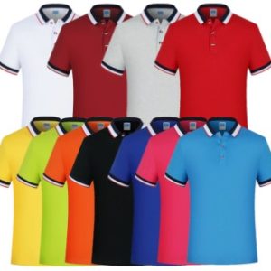 Duo Tone Collar Polo Shirt 6
