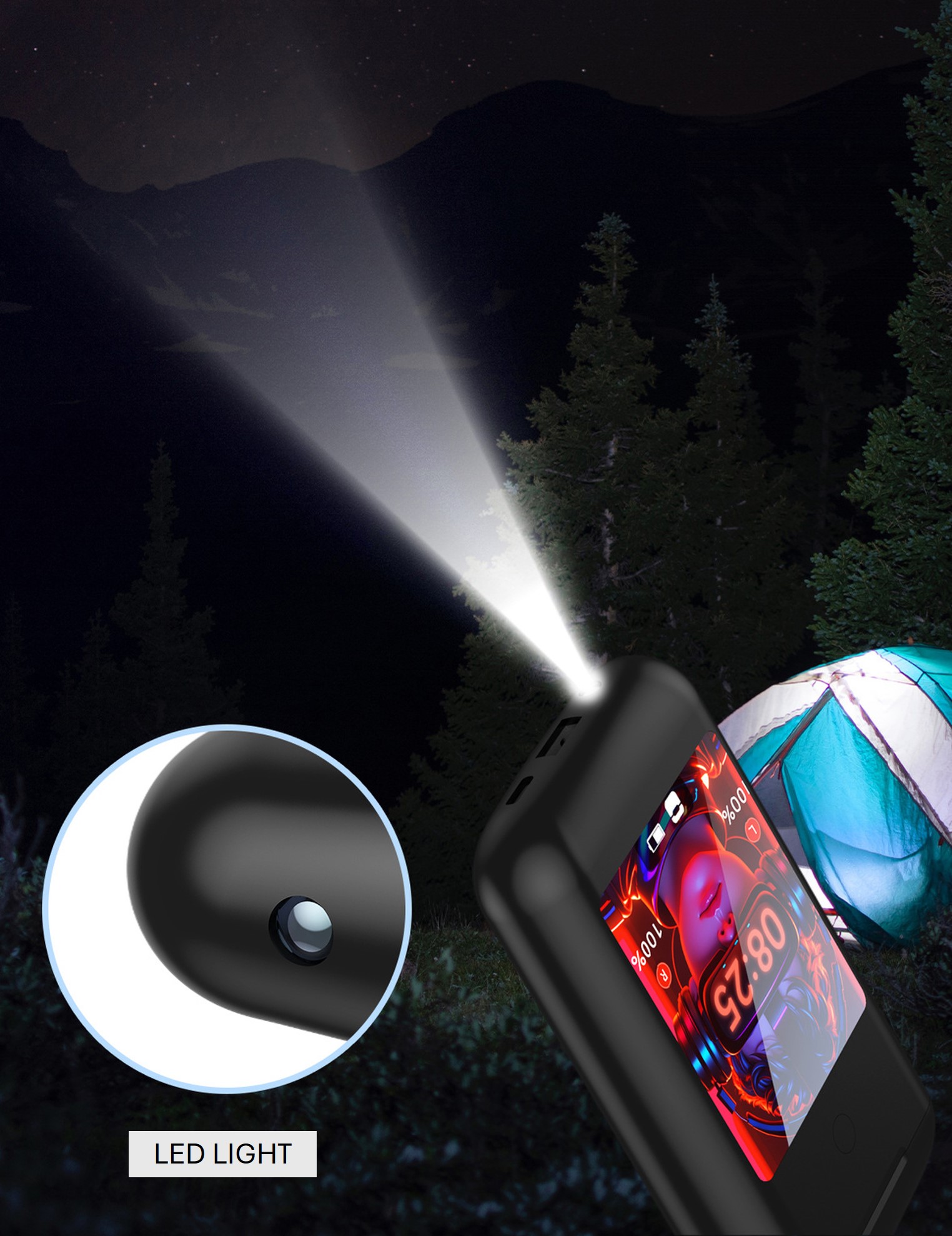 Earbuds 10000mah Powerbank Touchpad Station 7