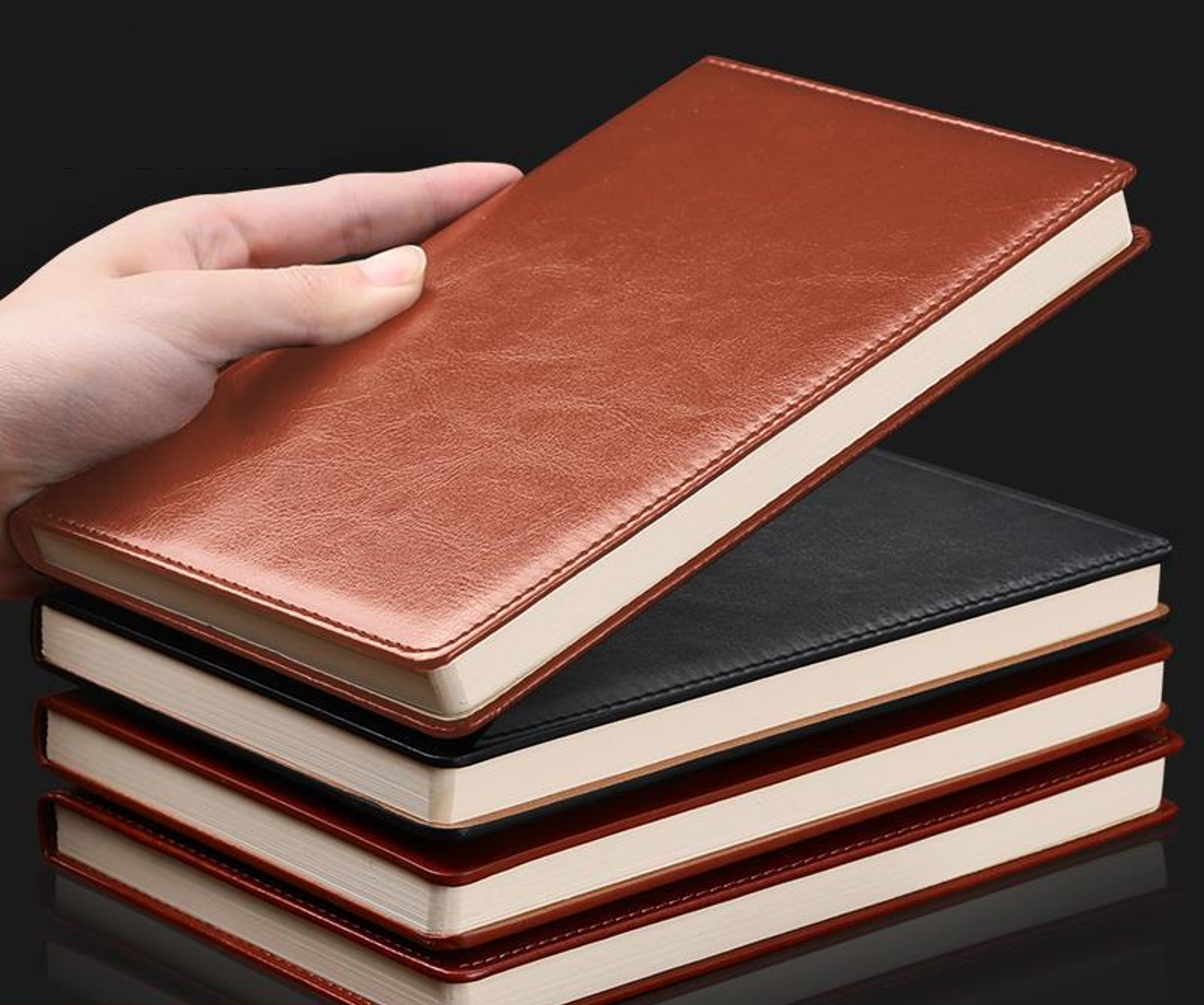 Double Padding Leather Premium Notebook 2 scaled