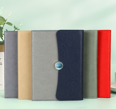 Epoxy Coin Leather Notebook 13