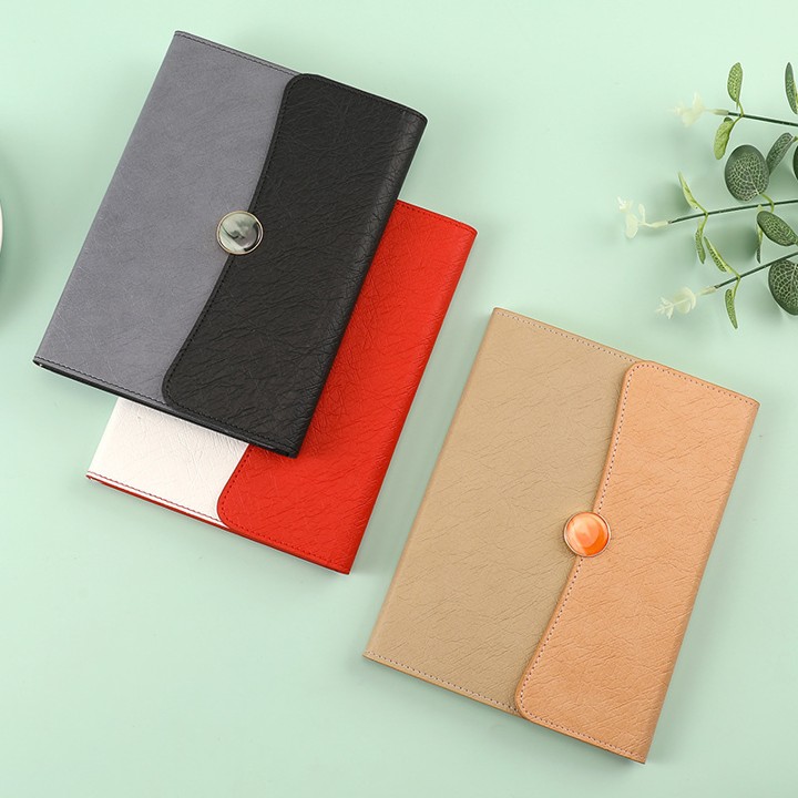 Epoxy Coin Leather Notebook 14