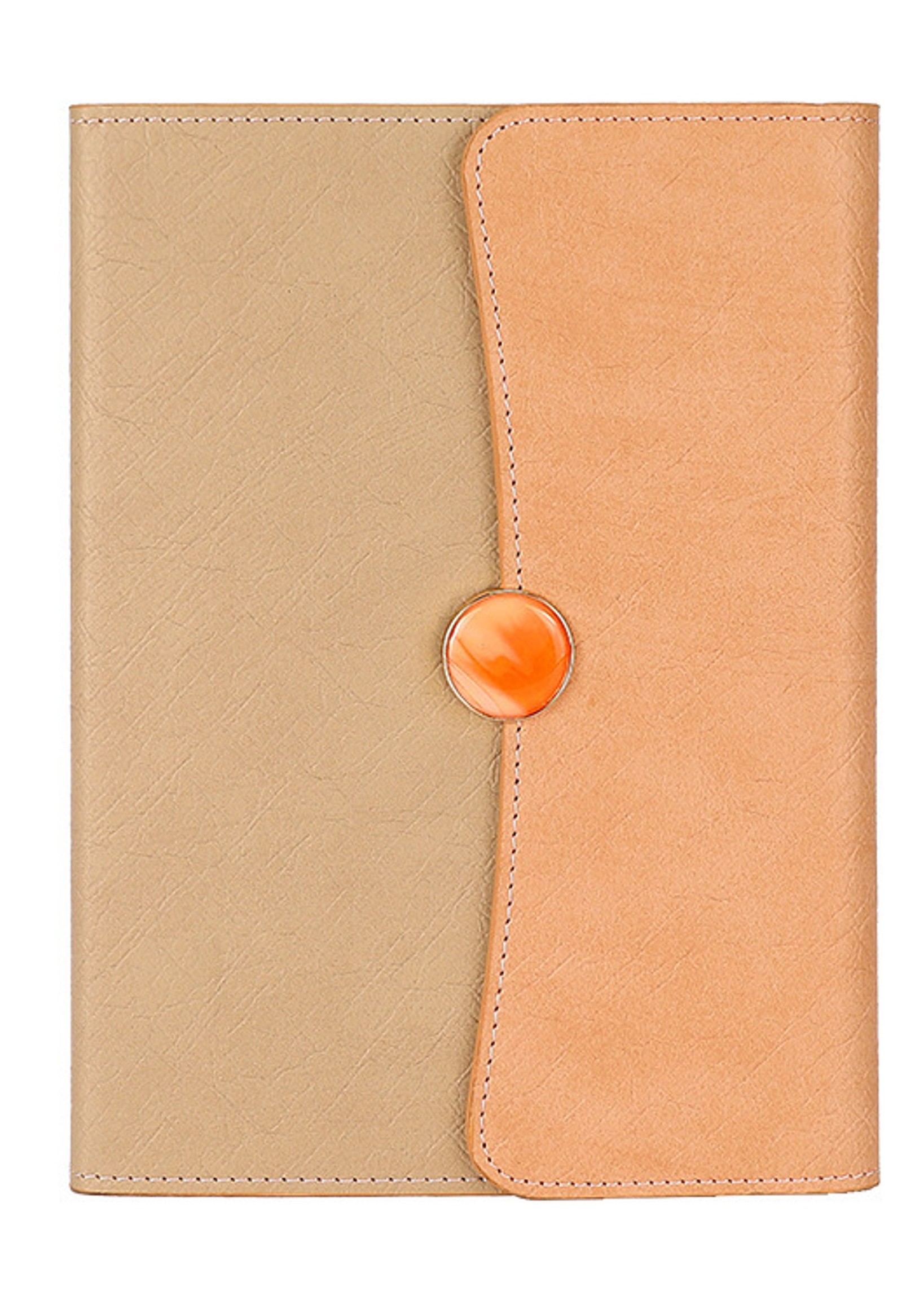 Epoxy Coin Leather Notebook 3