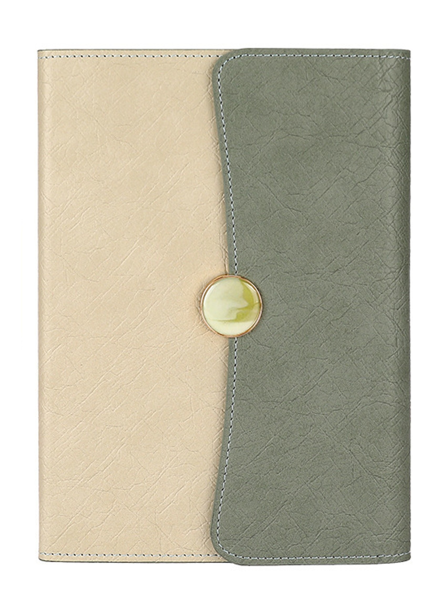 Epoxy Coin Leather Notebook 4