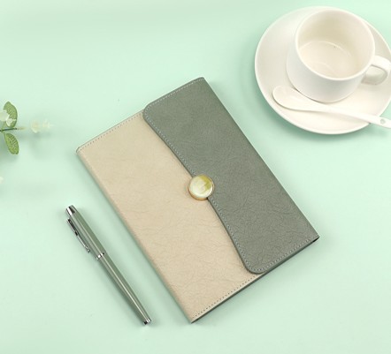 Epoxy Coin Leather Notebook 8