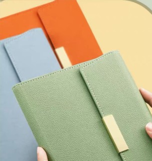 Full Side Open Magneto Leather Notebook 2