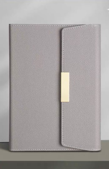 Full Side Open Magneto Leather Notebook 4