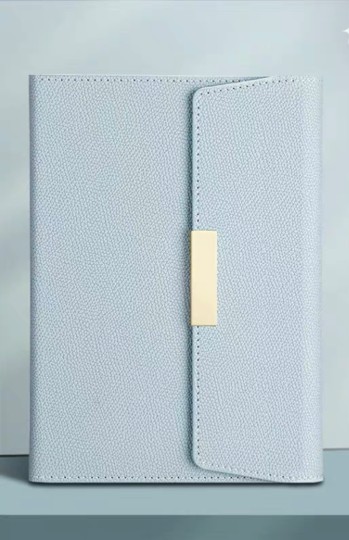 Full Side Open Magneto Leather Notebook 5