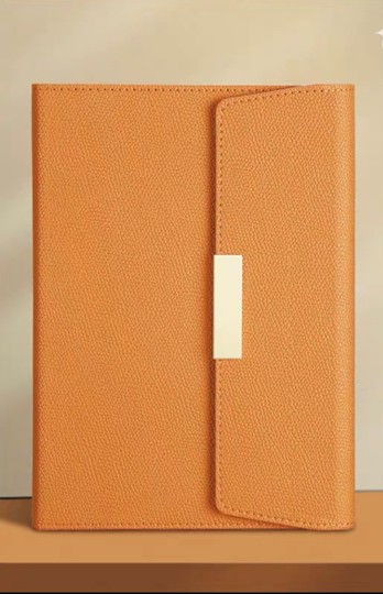 Full Side Open Magneto Leather Notebook 8