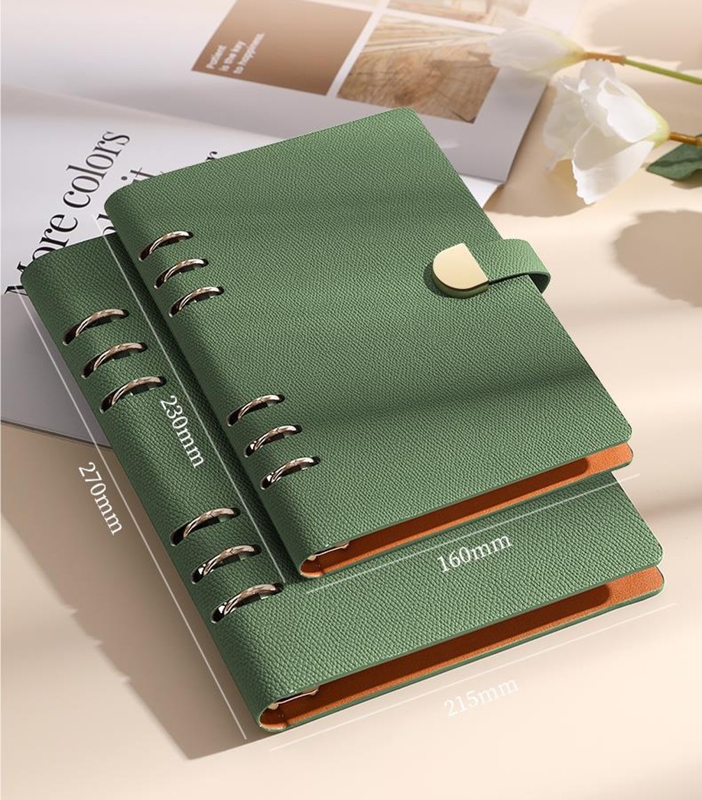 Magneto Ring Binder Leather Notebook 2