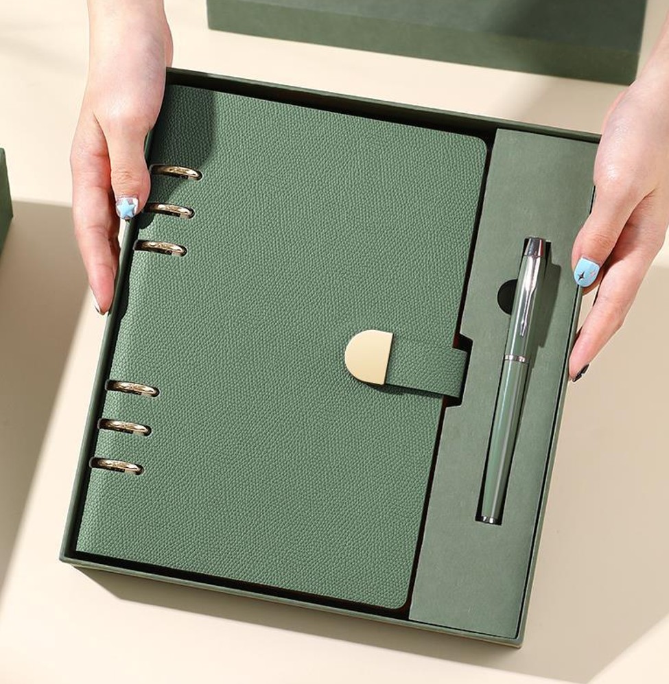 Magneto Ring Binder Leather Notebook 3