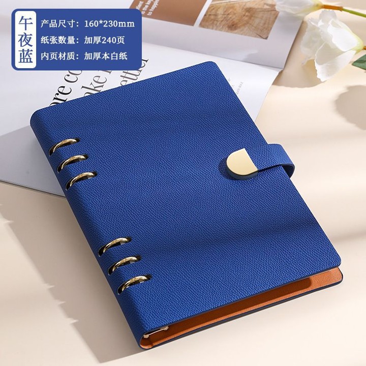 Magneto Ring Binder Leather Notebook 4