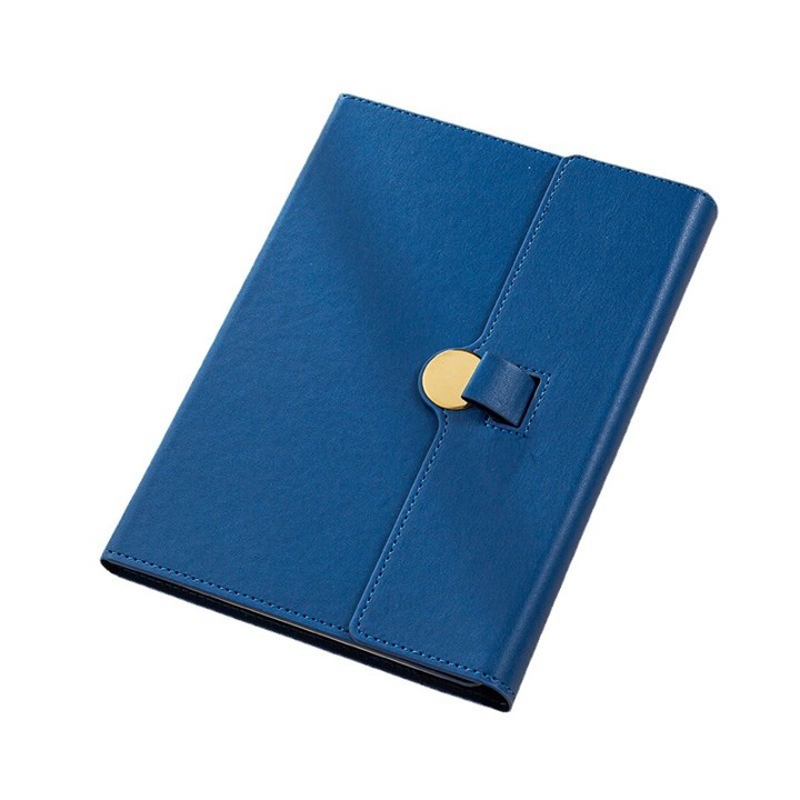Pull Buckle Tri Fold Leather Notebook 3