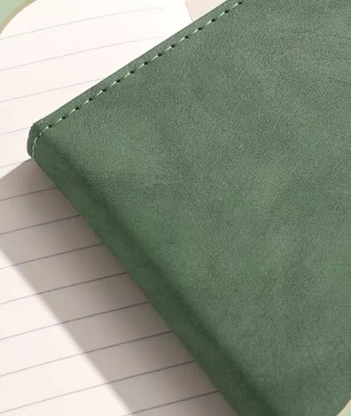 Round Clasp Leather Notebook 8