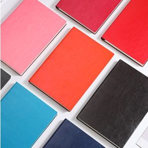 Simple Plain Leather Notebook 6