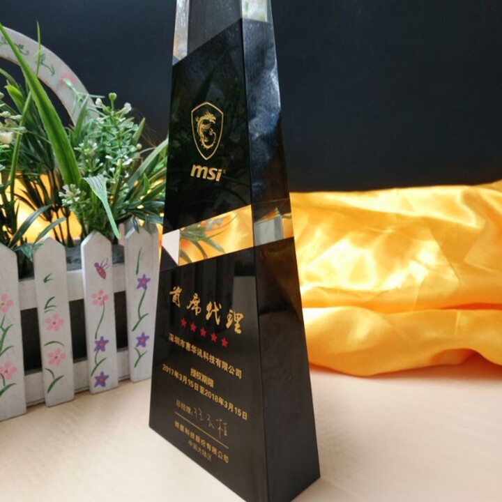 Solid Base with Acrylic Top Plaque 1